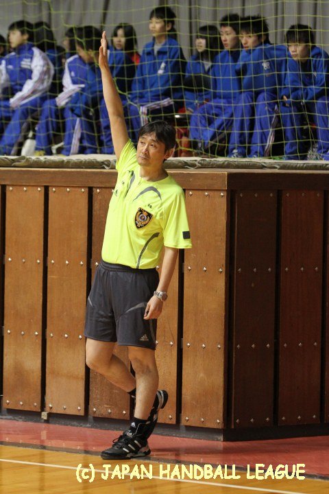 担当レフェリー 中舘 豊